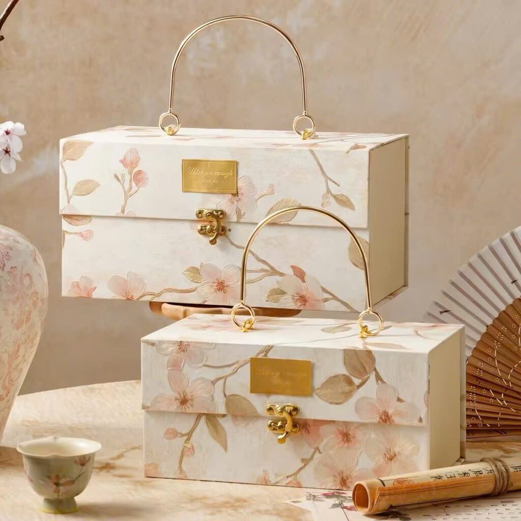 Set quà hương thơm ZUNGZA gói trong hộp và khăn vải - Lớp vải bọc ngoài nói lời mở đầu thay bạn