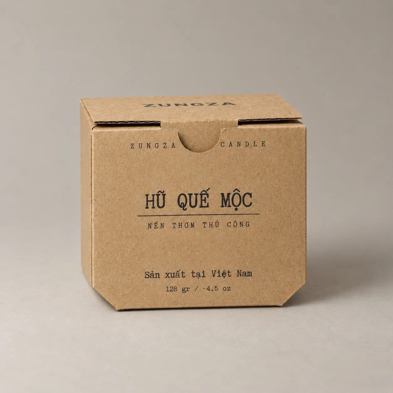 Hộp giấy nến vỏ quế ZUNGZA